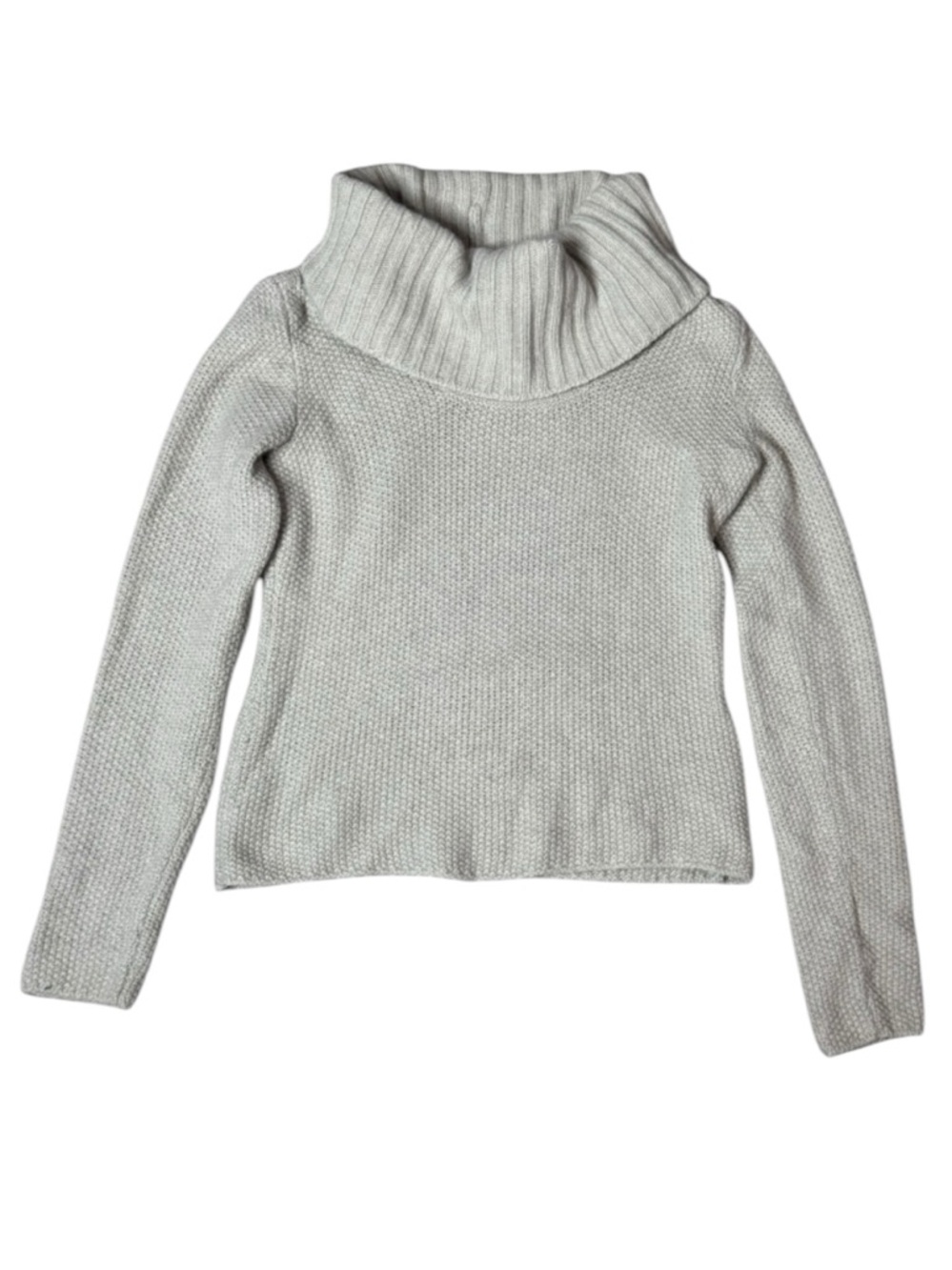 MaxMara Cashmere Wool Cropped Cowl Neck Sweater size M
